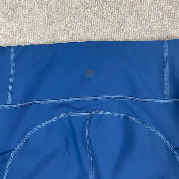 Athleta Atlantis Blue All In Reaction 7/8 Tight Laser Cut Pocket Legging Size S - Picture 5 of 6